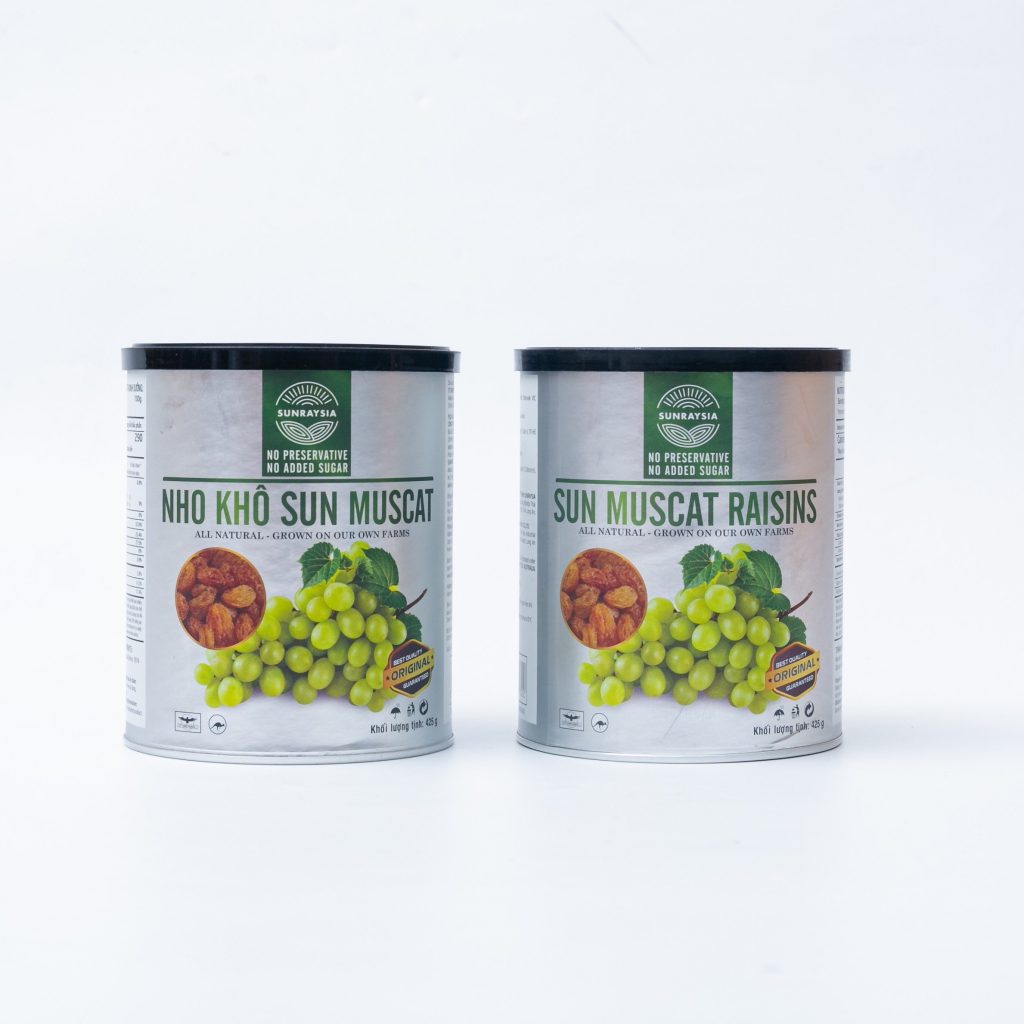 Lon nho khô Úc cao cấp Sunraysia 425g nhập khẩu - Nhà phân phối Happy Pro